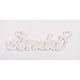 Nume decupate din argint din stoc - Anda