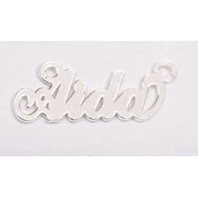 Nume decupate din argint din stoc - Aida