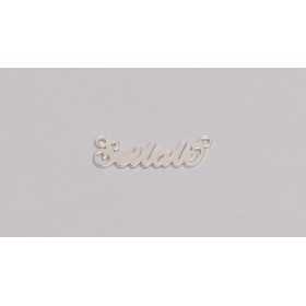 Nume decupate din argint din stoc - Seilale