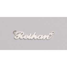 Nume decupate din argint din stoc - Reihan