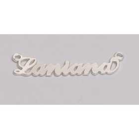Nume decupate din argint din stoc - Laniana