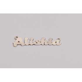 Nume decupate din argint din stoc - Alishia