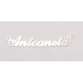 Nume decupate din argint din stoc - Antoaneta