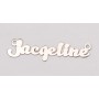 Nume decupate din argint din stoc - Jaqeline Versiunea 1