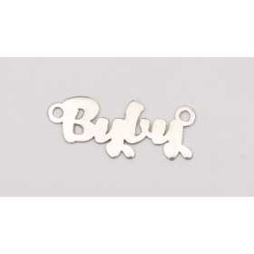 Nume decupate din argint din stoc- Byby Versiunea 1