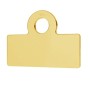 G0347-Charm dreptunghi pandantiv Argint 925 11mmx15mm - 1 bucata