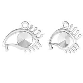G0564-Baza pandantiv Ochiul lui Horus pentru Swarovski Rivoli 1122 6MM