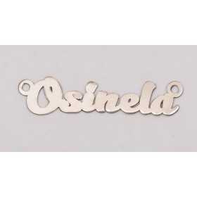 Nume decupate din argint din stoc - Osinela versiunea 1