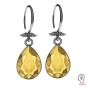 G1841-Baza pandantiv Argint 925 pentru Swarovski Pear 4320 14mm-1Buc