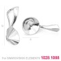 G0284- Baza pandantiv Swarovski Xirius Chaton 1088,1028 SS39