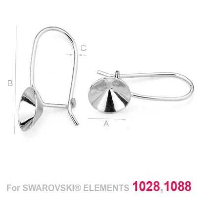 G0293-Tortita inchisa Swarovski Xirius Xilion Chaton 1088 SS39