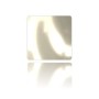 2494-Swarovski Cabochon 2408/4 Crystal White Pearl Unfoiled Hotfix 8 mm -1buc