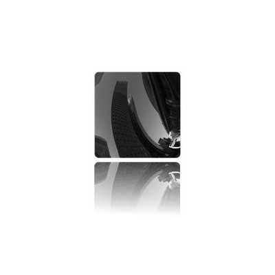 2523-Swarovski Cabochon 2408/4 Crystal Nacre Unfoiled Hotfix 8 mm -1buc