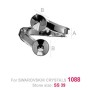 G1257-Baza inel 2 Xirius Chaton 1088 SS39-1 buc