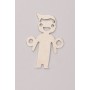 Pandant din argint 925 pentru bratara baietel 20x13.30mm 0.5mm E0171-N