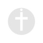 E0010-Charm banut 16.5mm 0.33mm decupat cu model cruciulita 1 buc