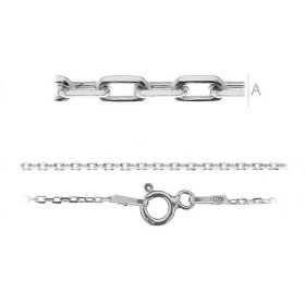 G0815-Lant argint 925 1.20mm x 45 cm cu incuietoare
