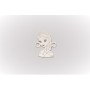 E0019-Printesa Elsa din argint 16mm x13mm 0.33mm