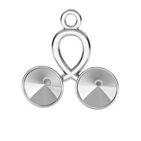 G0175-Baza pandant cirese pentru Swarovski Rivoli 1122 SS29 6MM-1buc