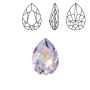 P0537-Swarovski Elements 4320 Crystal Lavender DeLite Unfoiled 14x10MM 1 buc