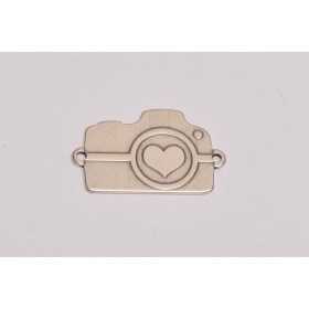 E001-Link decupat argint 925 Buttercup 16x16mm 0.5mm