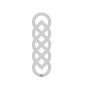 G0015 Link din argint celtic knot 30x10mm 0.33mm