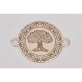 E0015-Link banut 16.5mm cu motive traditionale 0.33mm