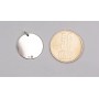 G0826-Charm banut argint 925 19mm cu 2 gauri si o za