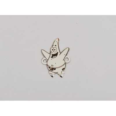 E0182-Link Spongebob din argint 925 15x16.7 0.5mm-1 buc