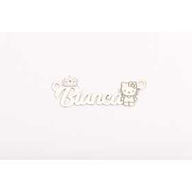 Nume din argint cu inimioara decupate in 3-4zile