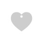 G0784-N-Charm inimioara argint 10x11mm 0.5mm