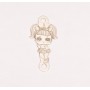 E0043-G-Link Masha din argint 16x11mm 0.33mm