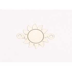 E0070-G-Link soare din argint 925 21x15-0,4mm-1 buc