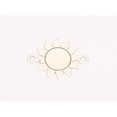 E0070-G-Link soare din argint 925 21x15-0,4mm-1 buc