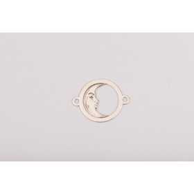 E0108-Link cerc 16.5mm 0.4mm decupat cu luna 1 buc