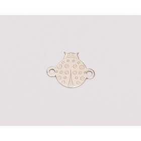 E0226 - Link Buburuza din Argint 925 13x15x0.5MM-1 buc