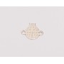 E0226 - Link Buburuza din Argint 925 13x15x0.5MM-1 buc