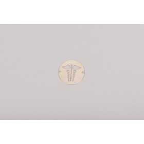 LASER-CUT-021-Mickey-mouse decupat si gravat link pentru bratara 13x12mm 1 buc