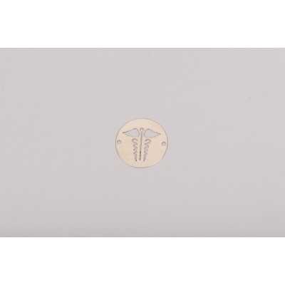 LASER-CUT-021-Mickey-mouse decupat si gravat link pentru bratara 13x12mm 1 buc