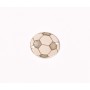 E0232-G-Decupaj link Minge fotbal din argint 925 12mmx0.33mm - 1 bucata