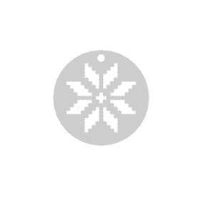 E0240 N Charm banut argint motive traditionale romanesti 16.5mm 0.33mm