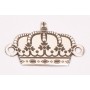 E0247-G-Decupaj King`s Crown din Ag925 18.5x12x0.5mm-1buc