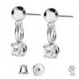 G0414-Pandantiv Argint 925 Crystal 3MM Zirconiu-1 bucata