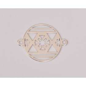 E0287-N-Link Glob Snowflake 16.5mm 0.4mm 1 buc