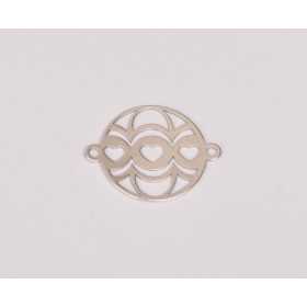 E0288-N-Link Glob Heart 16.5mm 0.4mm 1 buc