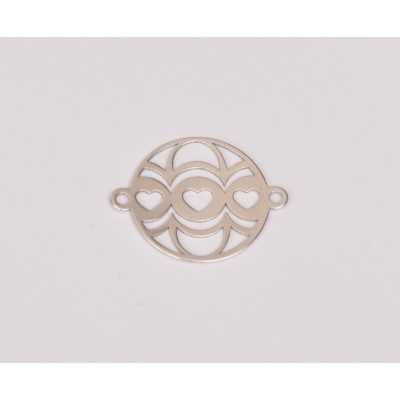 E0288-N-Link Glob Heart 16.5mm 0.4mm 1 buc