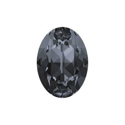 0204-SWAROVSKI ELEMENTS 4120 Crystal Silver Night 8x6mm-1buc