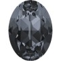 0204-SWAROVSKI ELEMENTS 4120 Crystal Silver Night 8x6mm-1buc