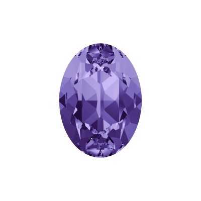 0209-SWAROVSKI ELEMENTS 4120 Tanzanite Foiled 8x6mm-1buc