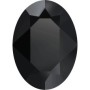 0273-SWAROVSKI ELEMENTS 4120 Jet Unfoiled 8x6mm-1buc